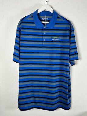 Nike Golf Mens Dri-Fit Tour Performance Coeur d'Alene Ultra Stripe Polo XXL New